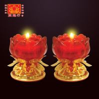 精美祈福莲花烛台 ... SLH-380 精美祈福莲花烛台 ... SLH-380
