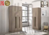 Best Selling 3 Doors Wardrobe - HF 629 & 2 Doors Wardrobe - HF 631 (Oak)