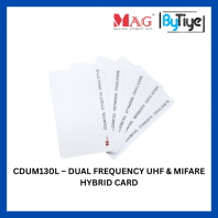 MAG CDUM130L Dual Frequency UHF & MIFARE Hybrid Card   Long Range RFID Access Card for Barrier Gate & Door Access Systems