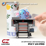 GongZheng Pixy 4U Pro UV DTF Printer with Foil Stamping GongZheng Pixy 4U Pro UV DTF Printer with Foil Stamping