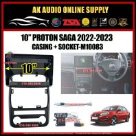 Proton Saga 2022 ( High Spec ) Android Player 9 inch Casing + Socket - M10006