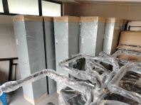 2 Compartment Steel Locker, Office Chairs & Full Height Cabinet Delivery Ampang, Kuala Lumpur