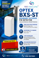 OPTEX-BXS-ST BOUNDRY OUTDOOR PIR DETECTOR