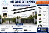 OAE SWING GATE OPENER  - (AG-OAE333-L (50))/(AG-OAE333-L(58))