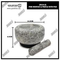 (RU14.5) FINE MORTAR & PESTLE WITH PAD (RU14.5) FINE MORTAR & PESTLE WITH PAD