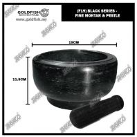 (F19) BLACK FINE MORTAR & PESTLE (F19) BLACK FINE MORTAR & PESTLE