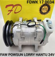 FDWK 17 0034 FAW POWSUN LORRY HANTU 24V Compressor (NEW)