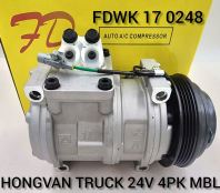 FDWK 17 0248 HONGYAN TRUCK 24V 4PK MBL Compressor (New) FDWK 17 0248 HONGYAN TRUCK 24V 4PK MBL Compressor (New)