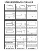 Kitchen Cabinet Drawer and Handle
