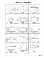 Swing Door & Door Frame Aluminium Profile Series Swing Door & Door Frame Aluminium Profile Series