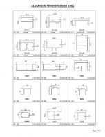 Aluminium Window Door Grill Aluminium Profile Series Aluminium Window Door Grill Aluminium Profile Series