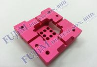 Socket Housing with Pink Anodize