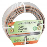 15mm x 25M Claber Silver Elegant Garden Hose 9126