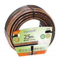 15mm x 25M Claber Top-Black Garden Hose 9065