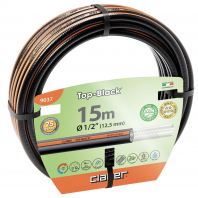12mm x 15M Claber Top-Black Garden Hose 9037