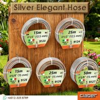 Claber Silver Elegant Garden Hose