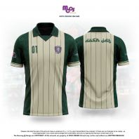 SUBLIMATION T-SHIRT WITH RETRO COLLAR