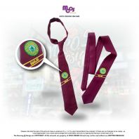 CUSTOMISED TIE WITH EMBROIDERY LOGO