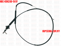 46410-26480 TOYOTA HIACE KDH200 FRONT HAND BRAKE CABLE (HBC-KDH200-561F)