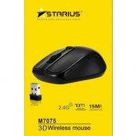 STARIUS M7075 Wireless 2.4Ghz 3-Button Optical Mouse