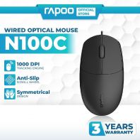 Rapoo N100C Wired Optical Mouse