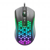 AULA S11 4 Keys Gaming Gaming Mouse Rainbow Colors RGB Backlight PC Laptop Universal USB Wired Gaming Mouse