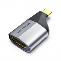 VENTION Type C Male to HDMI Female Adapter Gray Aluminum Alloy Type (4K 60HZ)