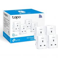 TP-LINK Tapo P110 Mini Smart Wi-Fi Socket, Energy Monitoring 4-pack )