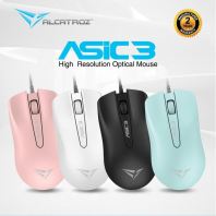 Alcatroz Asic 3 Wired USB Mouse Ergonomic Design with High Resolution Optical Mouse