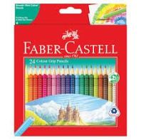 FABER CASTELL TRI COLOR PENCIL 24 COLOR
