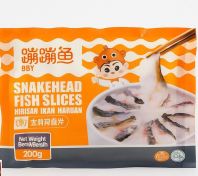 SNAKEHEAD FISH SLICES 200GM