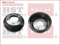 DAIHATSU DV116 42431-87310 #FRONT &REAR BRAKE DRUM #5 HOLE ( BRD-V116-18 ) DAIHATSU DV116 42431-87310 #FRONT &REAR BRAKE DRUM #5 HOLE ( BRD-V116-18 )