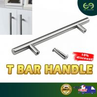 T bar cabinets door handle Stainless Steel Silver kitchen cabinet pull Handle furniture