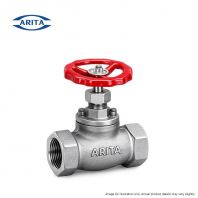 ARITA Ductile Iron Globe Valve   BSPT Threaded End (For Steam)