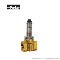 PARKER 122K8306 1/4" BSP 2/2 Way Normally Closed Solenoid Valve   K Series Brass Body (0 12 Bar)