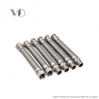 Stainless Steel Flexible Hose with Threaded End (1/4�� to 4��)   Custom Length Available