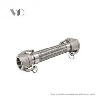 Stainless Steel Flexible Joint with Camlock End (1/2�� to 6��)   Custom Length Available