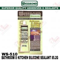 WESSBOND BATHROOM & KITCHEN SILICONE SEALANT - WS510 WESSBOND BATHROOM & KITCHEN SILICONE SEALANT - WS510