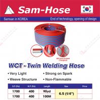 SAMHOSE BRAND TWIN WELDING HOSE - WCT SAMHOSE BRAND TWIN WELDING HOSE - WCT