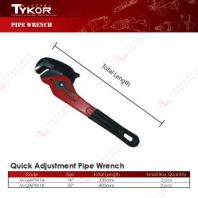 TYKOR BRAND AJUSTMENT PIPE WRENCH - MQAPW14 MQAPW18 TYKOR BRAND AJUSTMENT PIPE WRENCH - MQAPW14 MQAPW18