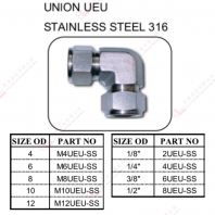 UNION UEU STAINLESS STEEL 316 - M4UEUSS M6UEUSS M8UEUSS M10UEUSS M12UEUSS 2UEUSS 4UEUSS 6UEUSS 8UEUSS UNION UEU STAINLESS STEEL 316 - M4UEUSS M6UEUSS M8UEUSS M10UEUSS M12UEUSS 2UEUSS 4UEUSS 6UEUSS 8UEUSS