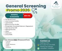 2026 Promo: GENERAL SCREENING Package