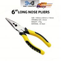 03B2-01 | 6" LONG NOSE PLIERS | HW TOOLS 03B2-01 | 6" LONG NOSE PLIERS | HW TOOLS