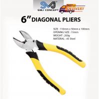 03B2-02 | 6" DIAGONAL CUTTING PLIERS | HW TOOLS 03B2-02 | 6" DIAGONAL CUTTING PLIERS | HW TOOLS