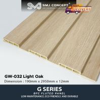 Interlock Fluted Panel G Series | OAK | GW-032 Interlock Fluted Panel G Series | OAK | GW-032