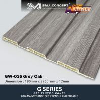 Interlock Fluted Panel G Series | GREY | GW-036 Interlock Fluted Panel G Series | GREY | GW-036
