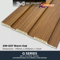 Interlock Fluted Panel G Series | WENGE | GW-037 Interlock Fluted Panel G Series | WENGE | GW-037