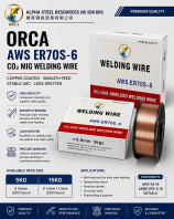 ORCA AWS ER70S-6 CO2 MIG WELDING 5KG & 15KG