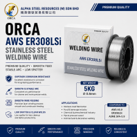 ORCA AWS ER308LSi STAINLESS STEEL WELDING WIRE 5KG