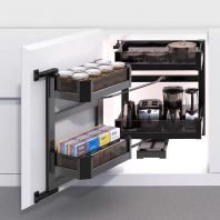 Aluminium Ground Cabinet Moving Basket